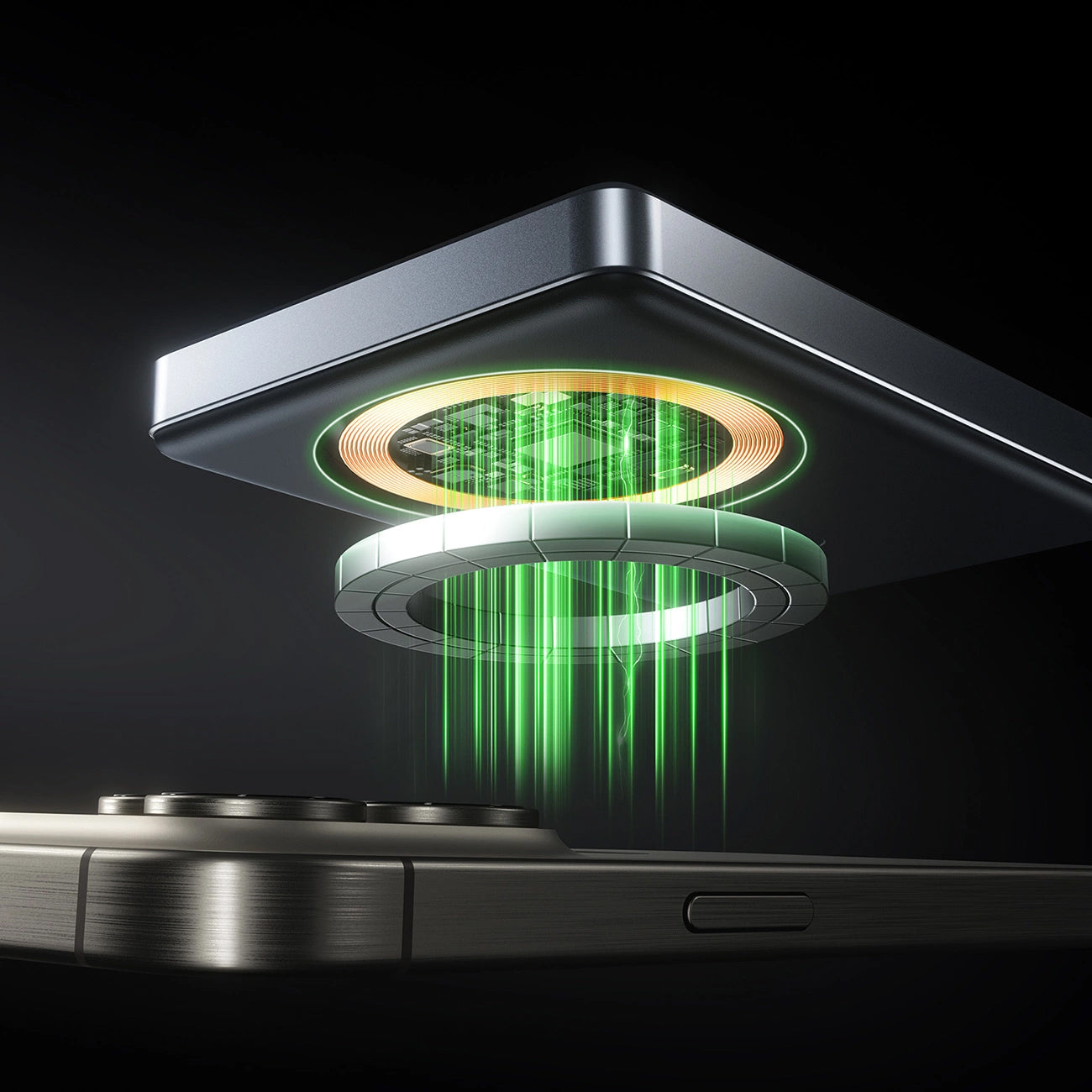 Langaton ulkoinen akku Joyroom JR-PBM08 Pro, 10000mAh, 20W, PD + FQI, 1 x QI - 1 x USB-C, Harmaa