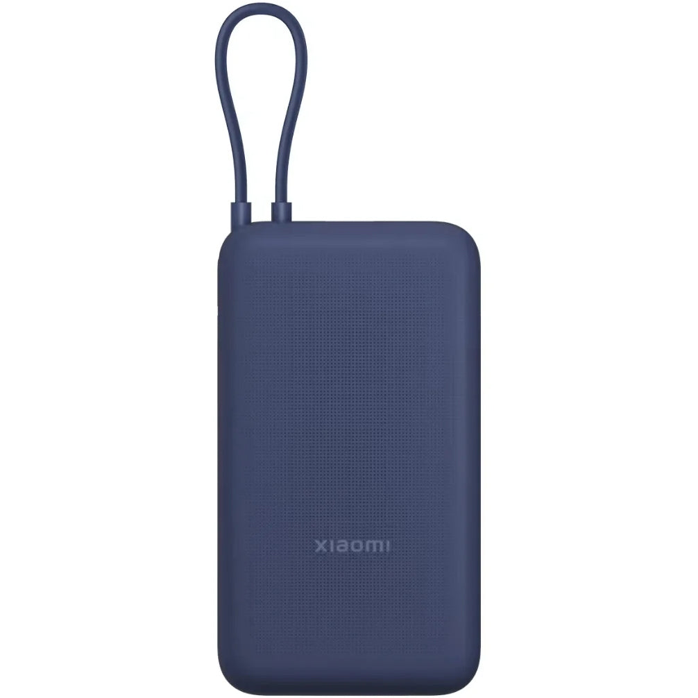Xiaomi Ulkoinen Akku, 20000mAh, 33W, QC + PD, 1 x USB-A - 2 x USB-C, Sininen BHR8975GL