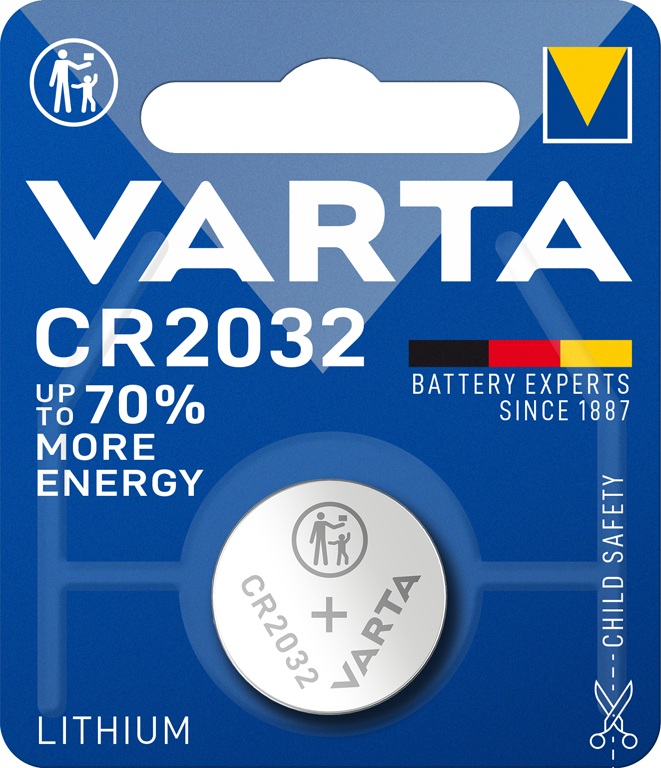 Varta-paristo, CR2032