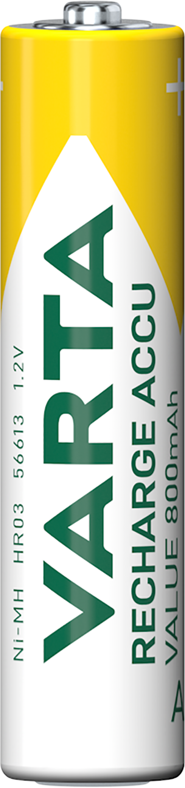 Varta Professional ladattava paristo, AAA / LR3, 800mAh, 4 kpl:n sarja