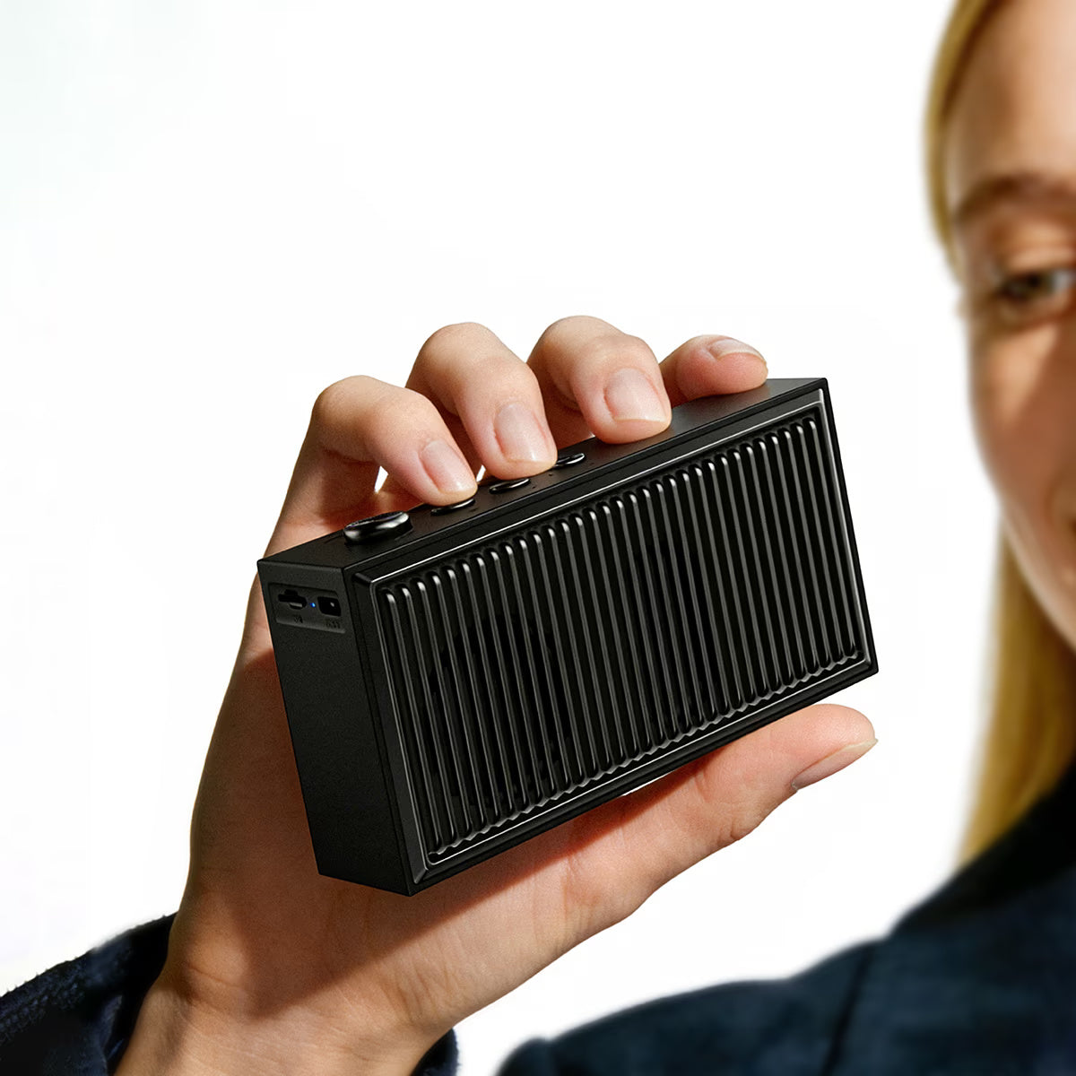 Bluetooth-kaiutin Acefast K9 Go, 7W, TWS, RGB, Vedenkestävä, Musta
