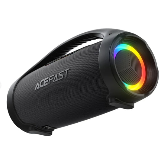 Acefast K11 Pro Portable Bluetooth Speaker, 102W, RGB, TWS, Waterproof, Black