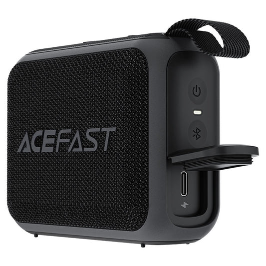 Kannettava Bluetooth-kaiutin Acefast K4 Go, 5W, Vedenkestävä, Musta