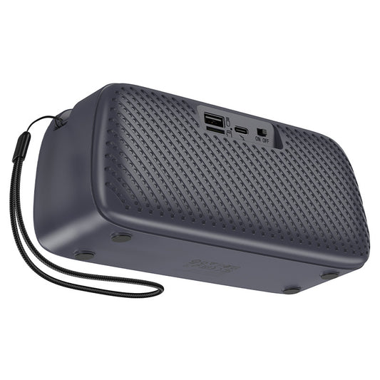 Borofone BR108 Serenjoy -kannettava Bluetooth-kaiutin, 5 W, TWS, harmaa