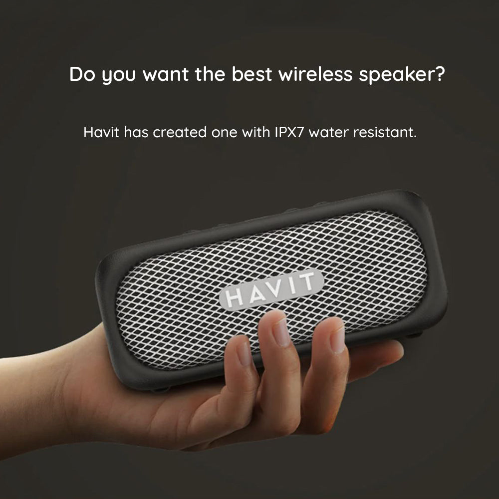 Bluetooth-kaiutin HAVIT SK905BT, 20W, Vedenkestävä, Beige