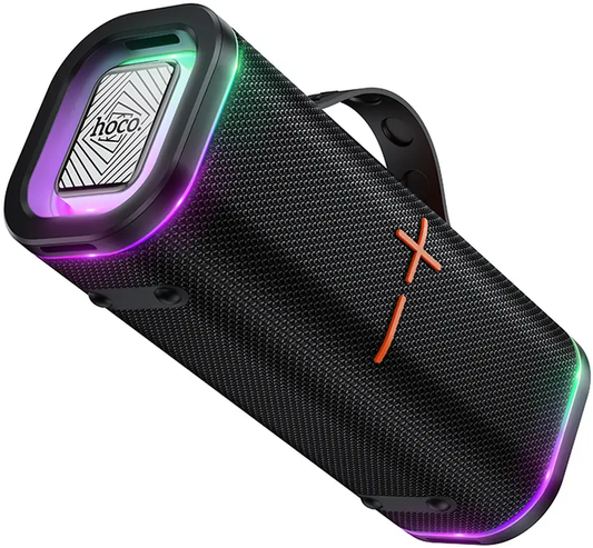 Kannettava Bluetooth-kaiutin HOCO HC51, 30W, TWS, RGB, Musta
