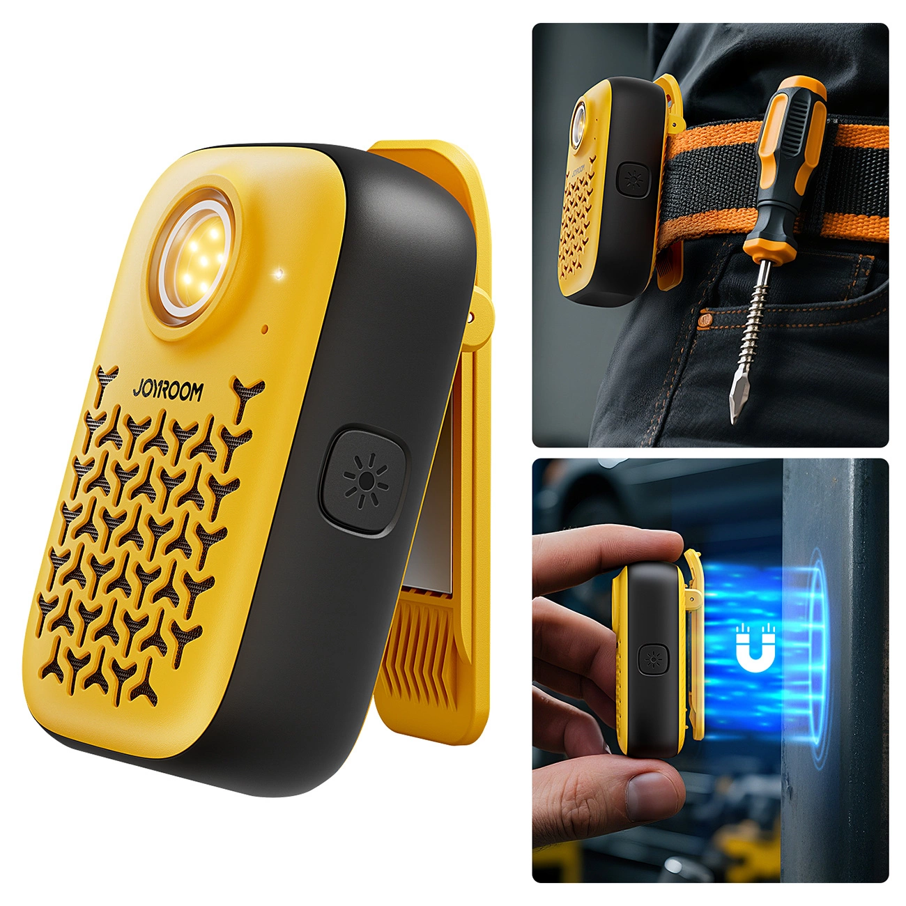 Joyroom Maya JR-MS03 Portable Bluetooth Speaker, 5W, Waterproof, Yellow