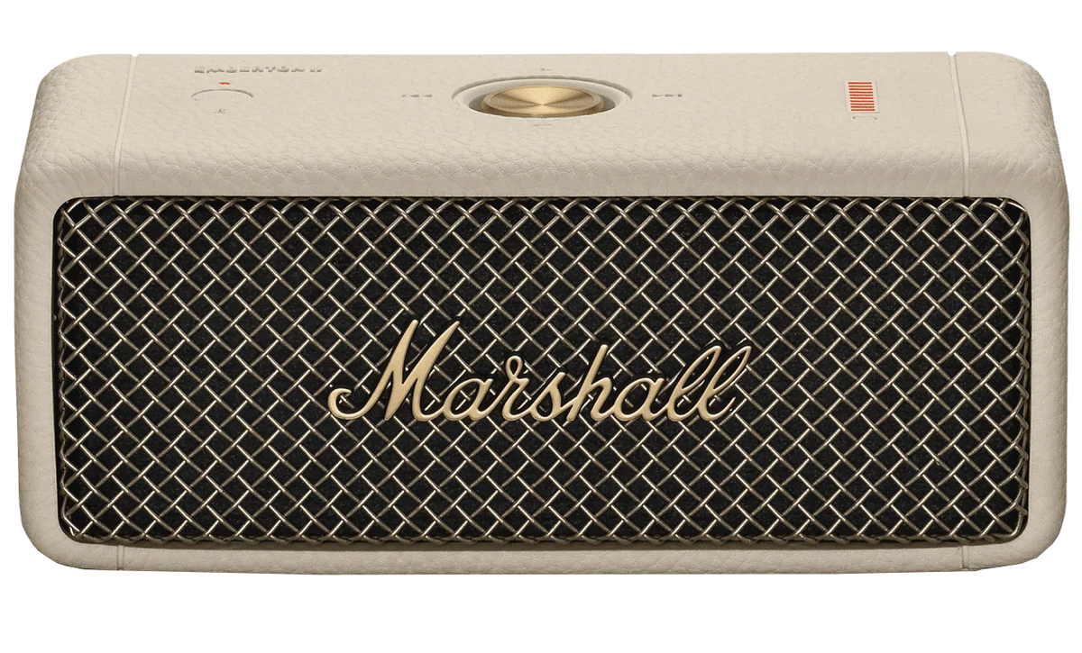 Marshall Emberton II Bluetooth-kannettava kaiutin, 20W, vedenpitävä, kerma