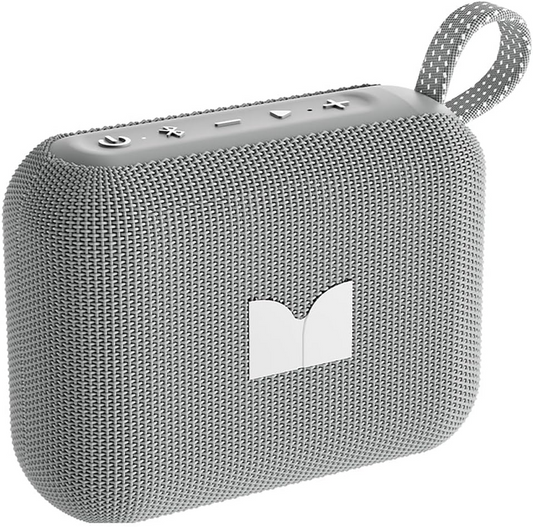 Kannettava Bluetooth-kaiutin Monster Cube 1, 12W, TWS, vedenkestävä, harmaa