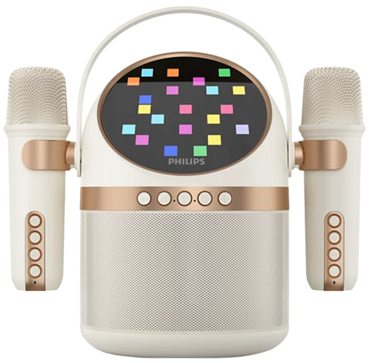 Philipsin kannettava Bluetooth-kaiutin, 10W, Karaoke, Beige TAS2509WT/00