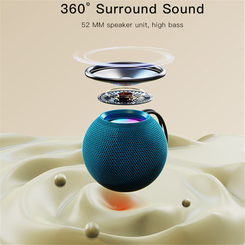 Kannettava Bluetooth-kaiutin Yesido YSW13, 5W, RGB, Sininen