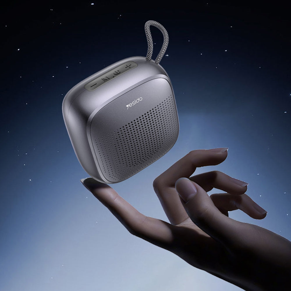Kannettava Bluetooth-kaiutin Yesido YSW24, 5W, Vedenkestävä, Musta