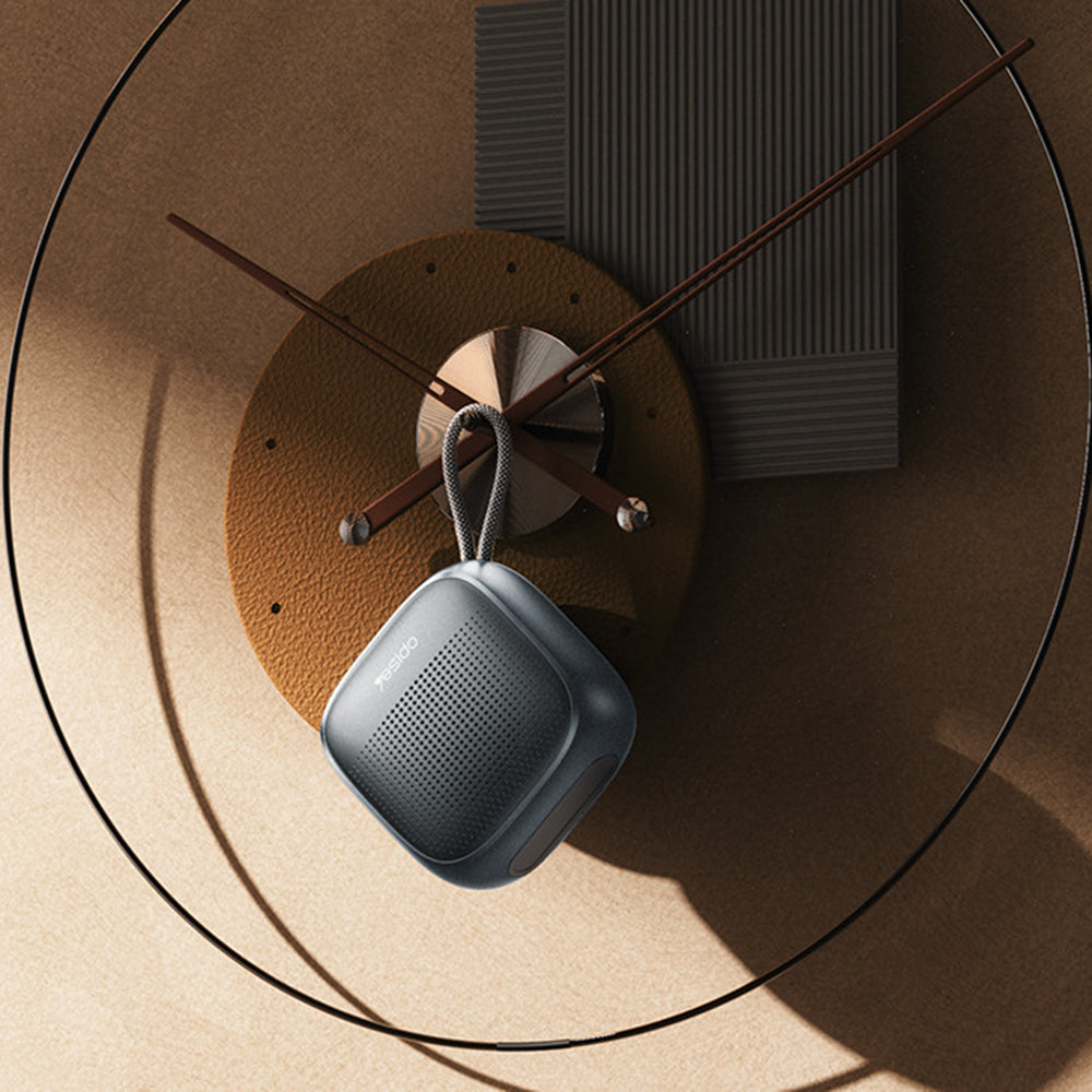 Kannettava Bluetooth-kaiutin Yesido YSW24, 5W, Vedenkestävä, Musta