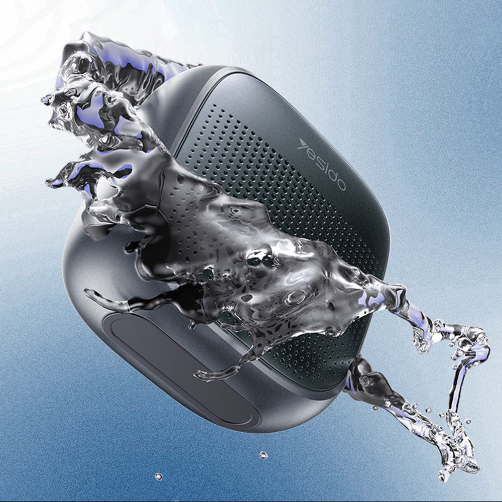 Kannettava Bluetooth-kaiutin Yesido YSW24, 5W, Vedenkestävä, Musta