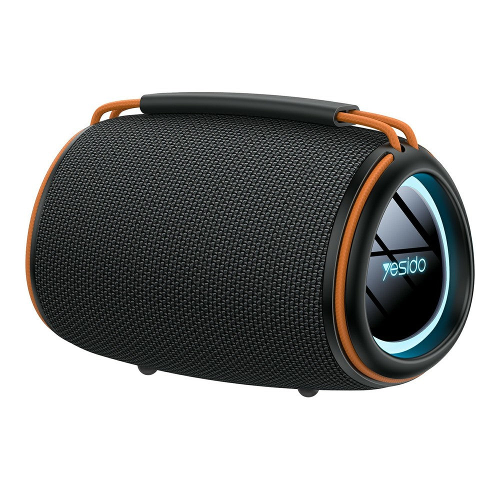 Kannettava Bluetooth-kaiutin Yesido YSW39, 20W, TWS, RGB, Musta