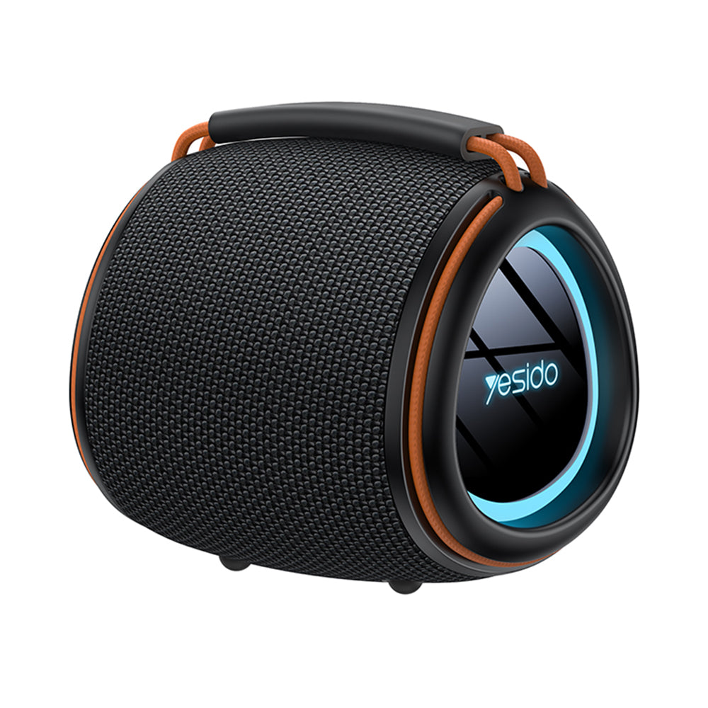 Kannettava Bluetooth-kaiutin Yesido YSW40, 8W, RGB, Musta