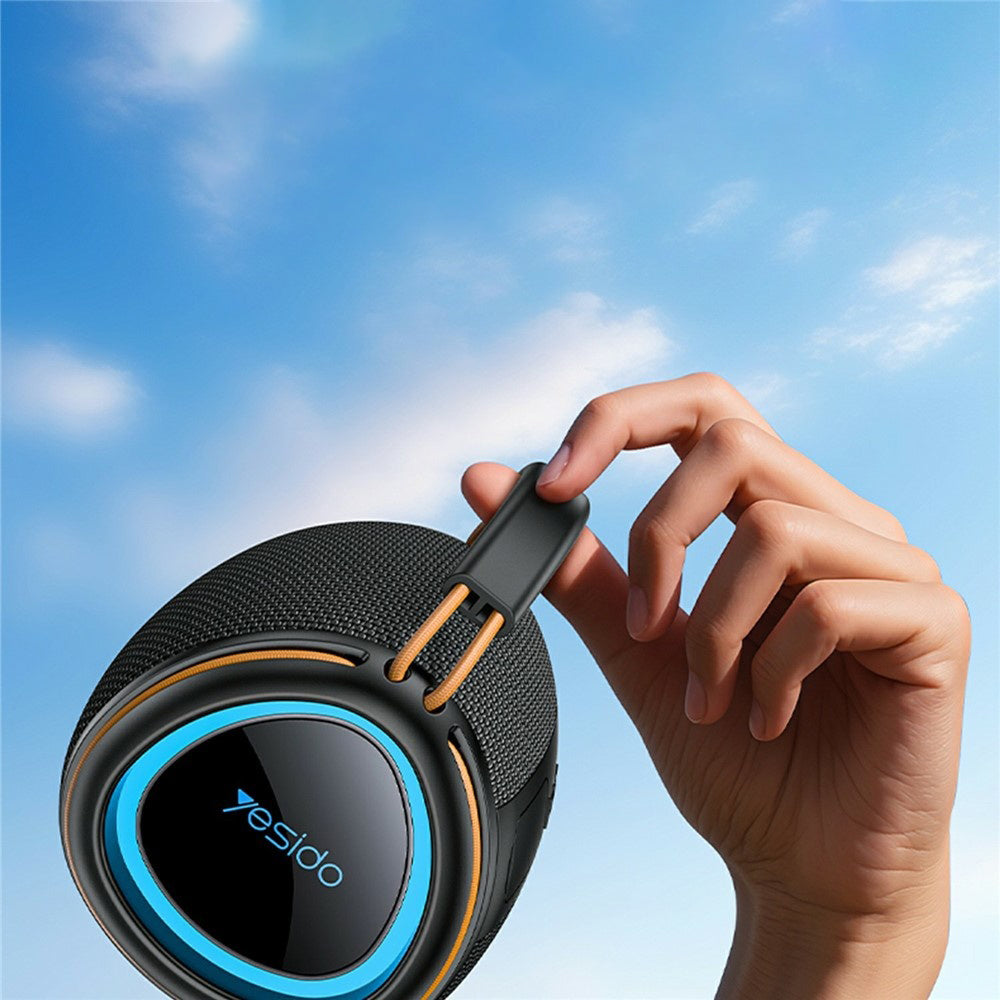 Kannettava Bluetooth-kaiutin Yesido YSW40, 8W, RGB, Musta