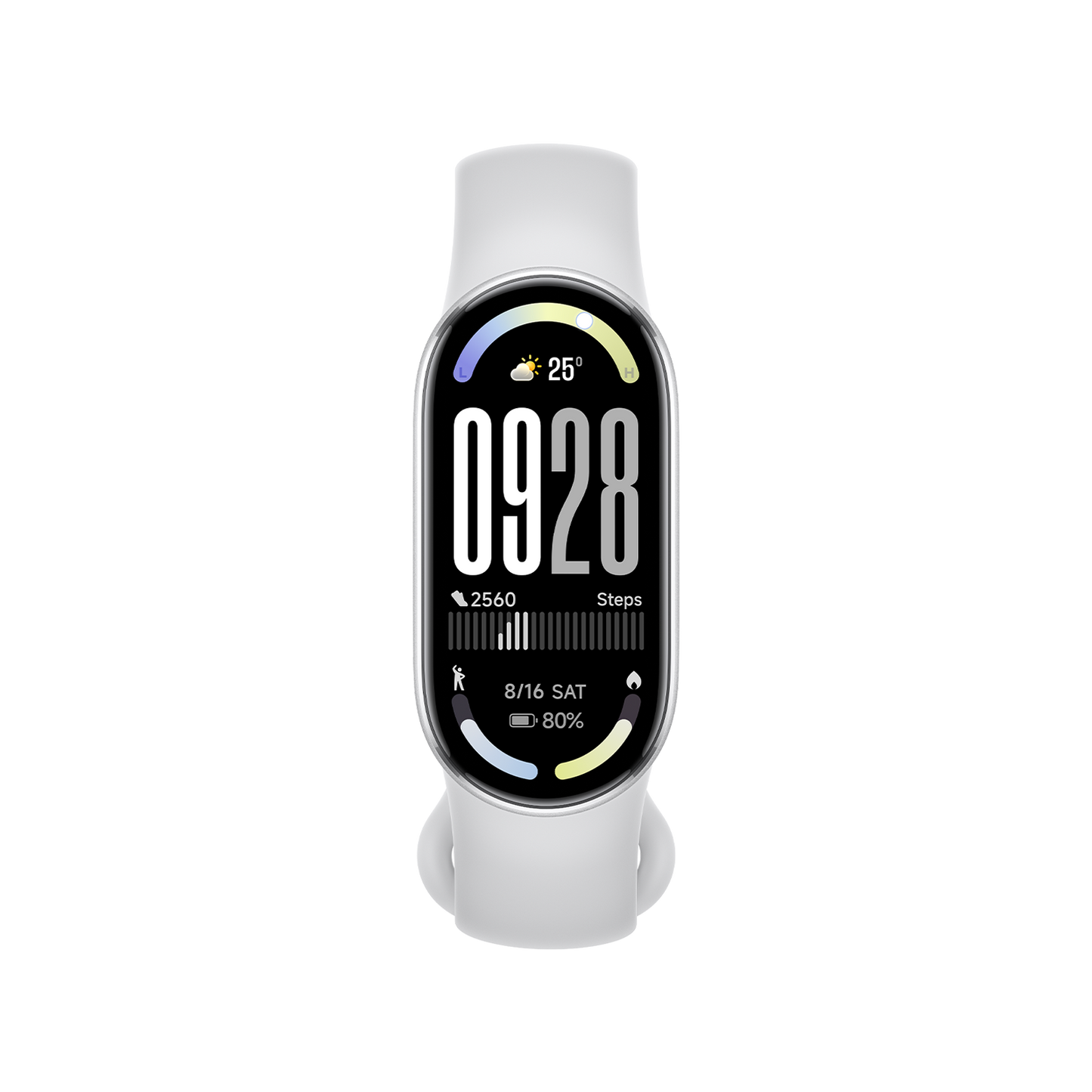 Xiaomi Smart Band 10 -fitnessranneke, harmaa BHR07PSGL