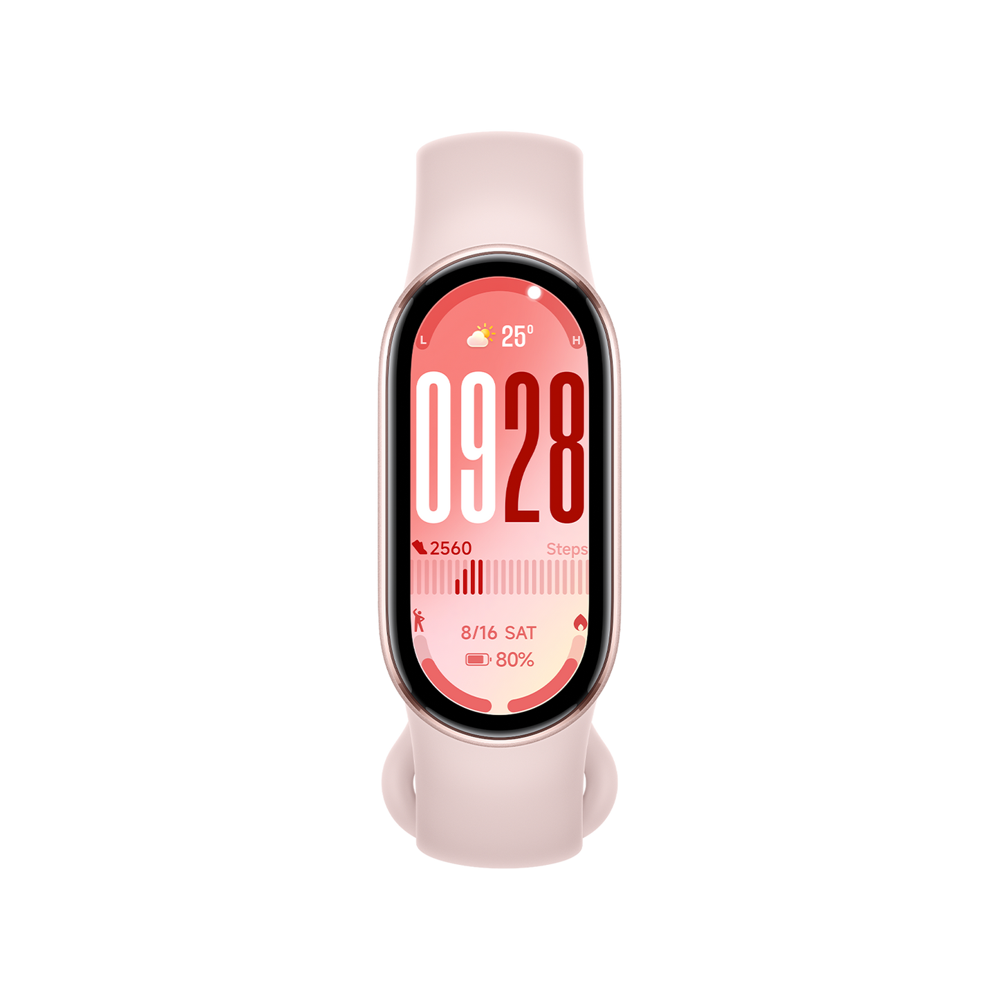 Xiaomi Smart Band 10 Fitness-ranneke, Pinkki BHR9999GL