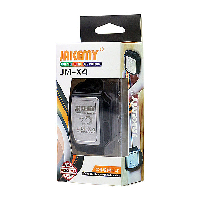 Jakemy JM-X4 magneettiranneke, musta