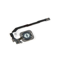 Apple iPhone SE (2016) / 5s -valikkopainikkeen kokoonpano, nauhan kanssa, hopea