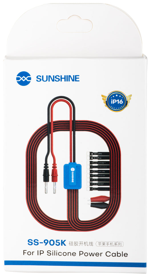 Sunshine SS-905K virtajohto Apple iPhone 6 - 16 Pro Max -sarjalle