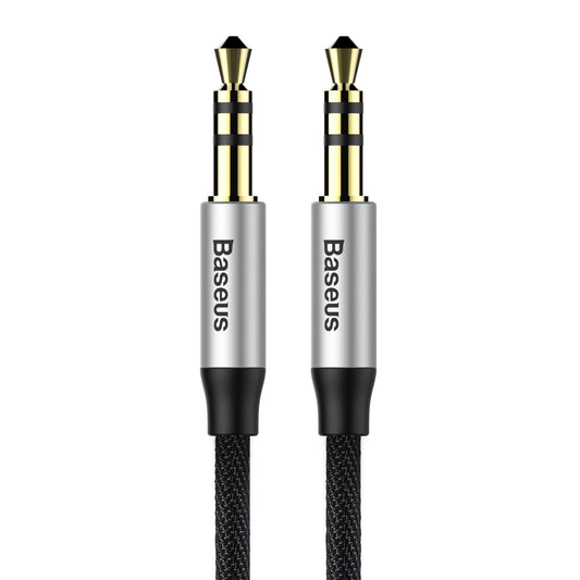 Äänikaapeli 3.5mm - 3.5mm Baseus Yiven M30, 1.5m, musta