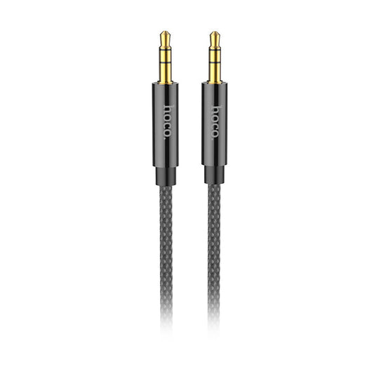 Audiojohto 3.5mm - 3.5mm HOCO UPA19, 2m, Musta