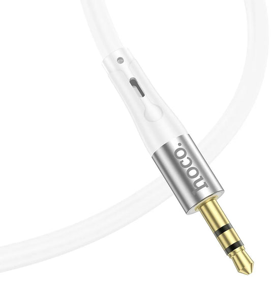 Audio Lightning - 3.5mm HOCO UPA22 -kaapeli, 1m, Valkoinen