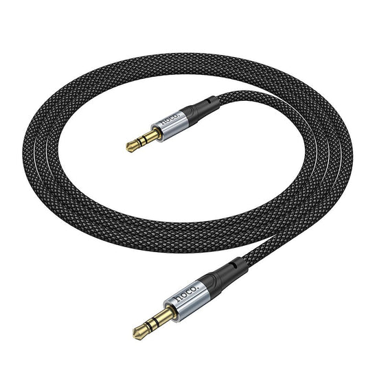 Audiojohto 3.5mm - 3.5mm HOCO UPA26, 1m, Musta