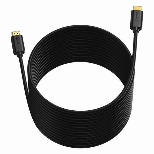 Baseus High Definition -videokaapeli, HDMI - HDMI, 4K, 5m, Musta CAKGQ-D01