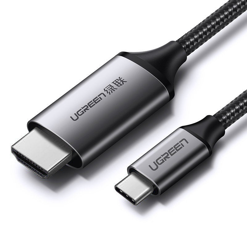 Audio- ja videokaapeli USB-C - HDMI UGREEN MM142, 1.5m, Musta