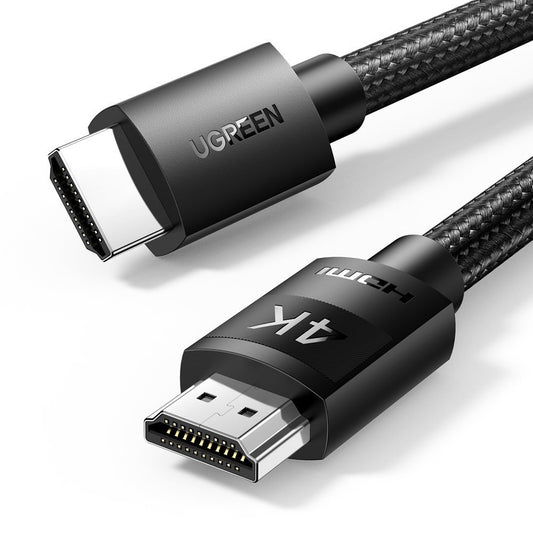 Videokaapeli UGREEN HD119, HDMI - HDMI, 4K, 1m, musta
