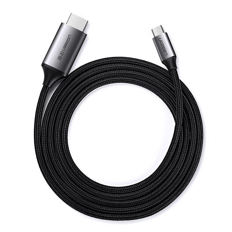 Audio- ja videokaapeli USB-C - HDMI UGREEN MM142, 1.5m, Musta