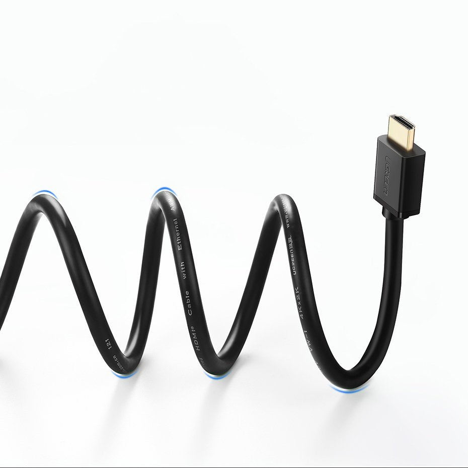 Videokaapeli UGREEN HD104, HDMI - HDMI, 4K, 2m, Musta