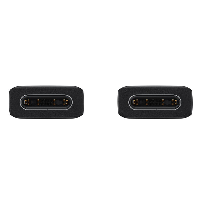 USB-C - USB-C Samsung EP-DA705 -tietojen siirto- ja latauskaapeli, 25W, 1m, musta EP-DA705BBEGWW