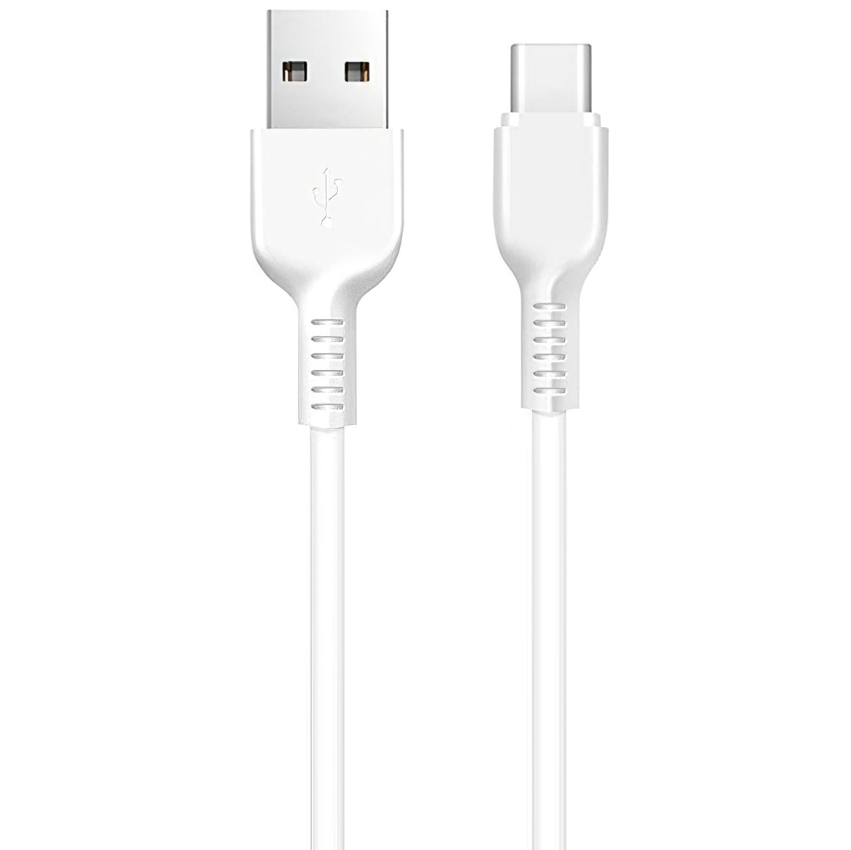 USB-A - USB-C HOCO Flash X20 Data- ja Latauskaapeli, 18W, 1m, Valkoinen