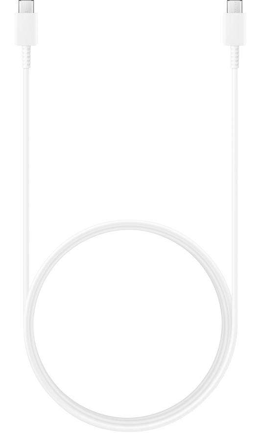 USB-C data- ja latauskaapeli - USB-C Samsung, 60 W, 1,8 m, valkoinen EP-DX310JWEGEU