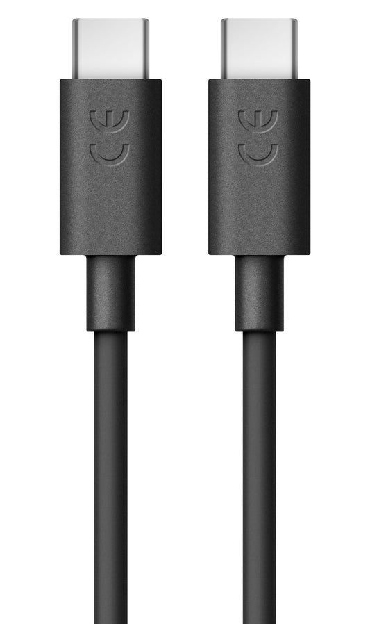 USB-C - USB-C Motorola Data- ja Latauskaapeli, 1m, Musta SC18D13215