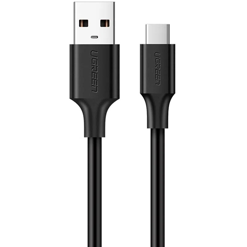 UGREEN US184 USB-A to USB-C Data and Charging Cable, 18W, 1m, Black