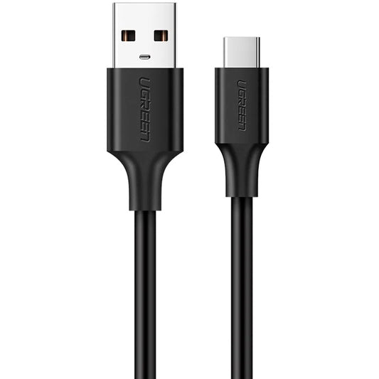 UGREEN US184 USB-A - USB-C -data- ja latauskaapeli, 18W, 1m, Musta