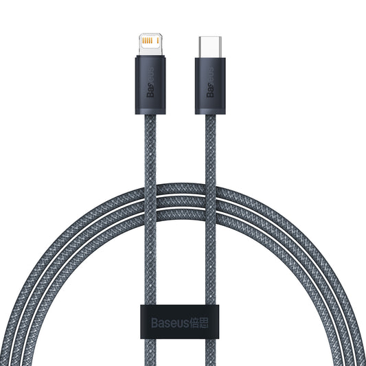 USB-C - Lightning Baseus Dynamic Series -data- ja latauskaapeli, 20W, 1m, Harmaa CALD000016