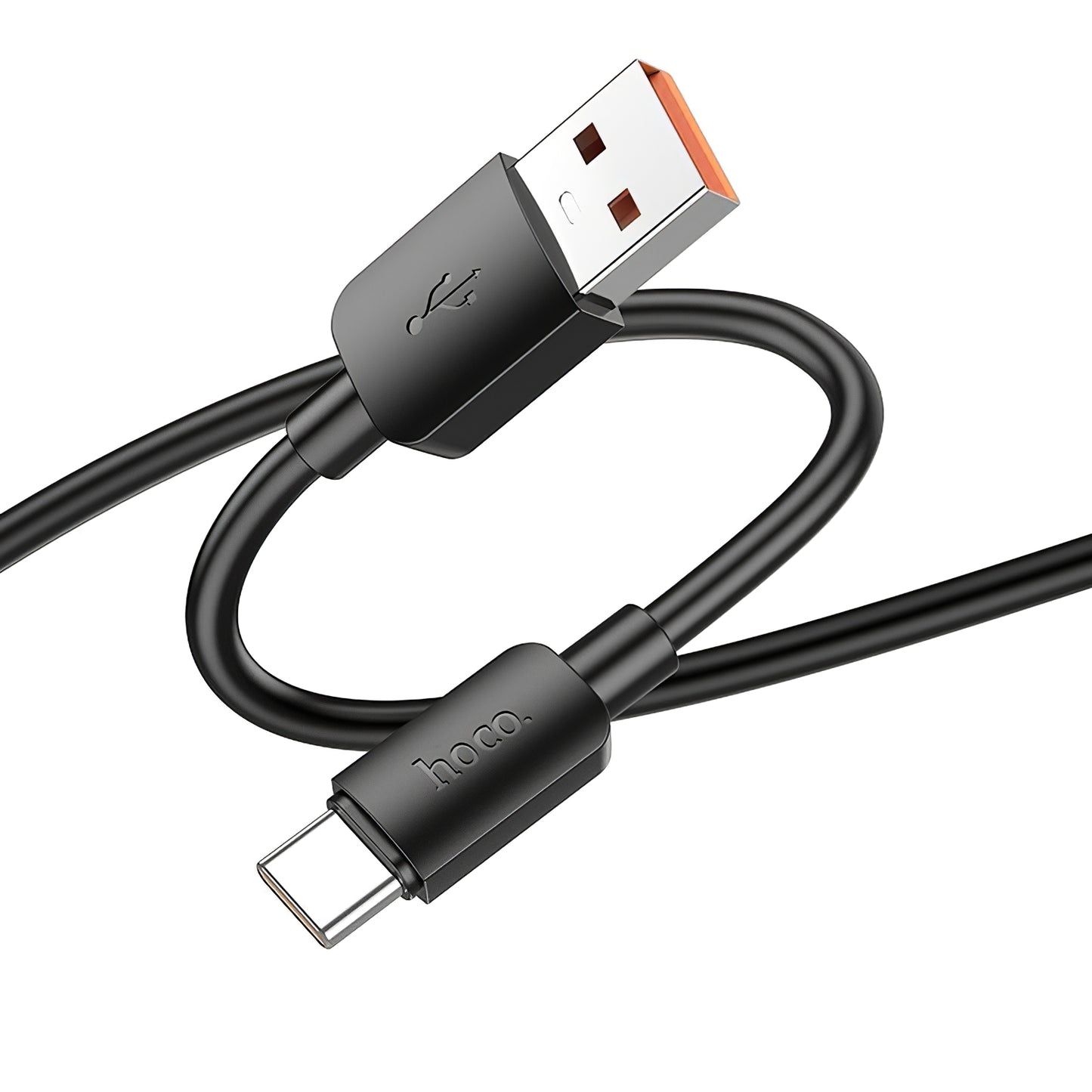 Datakaapeli ja latauskaapeli USB-A - USB-C HOCO X96, 100W, 1m, musta