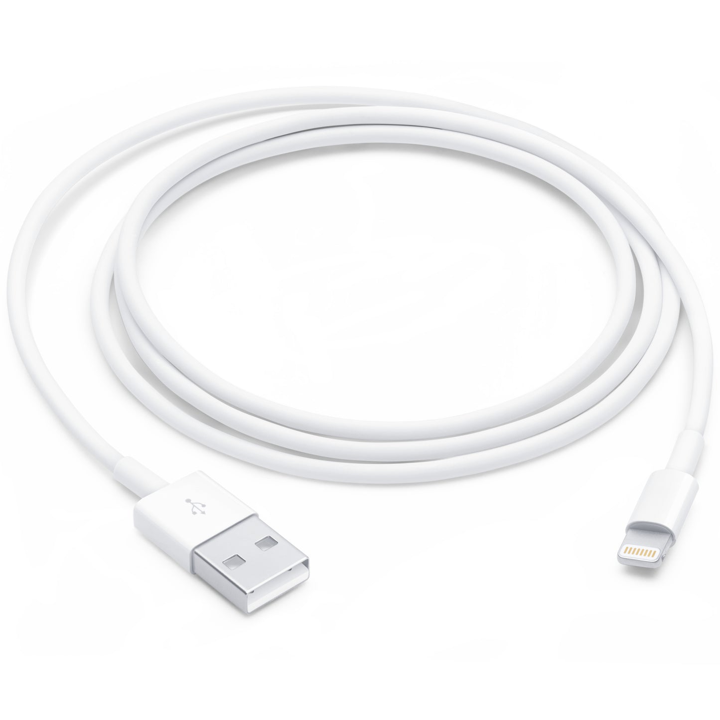 USB-A - Lightning Apple A1480 Data- ja Latauskaapeli, 18W, 1m, Valkoinen MUQW3ZM/A