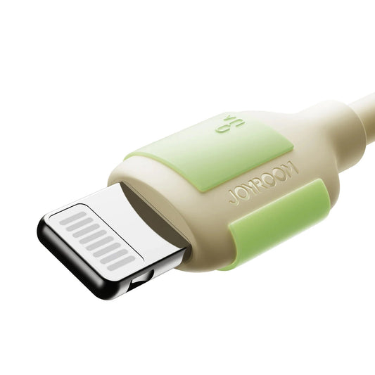 USB-A - Lightning Joyroom S-A53 Data- ja Latauskaapeli, 18W, 1.2m, Beige