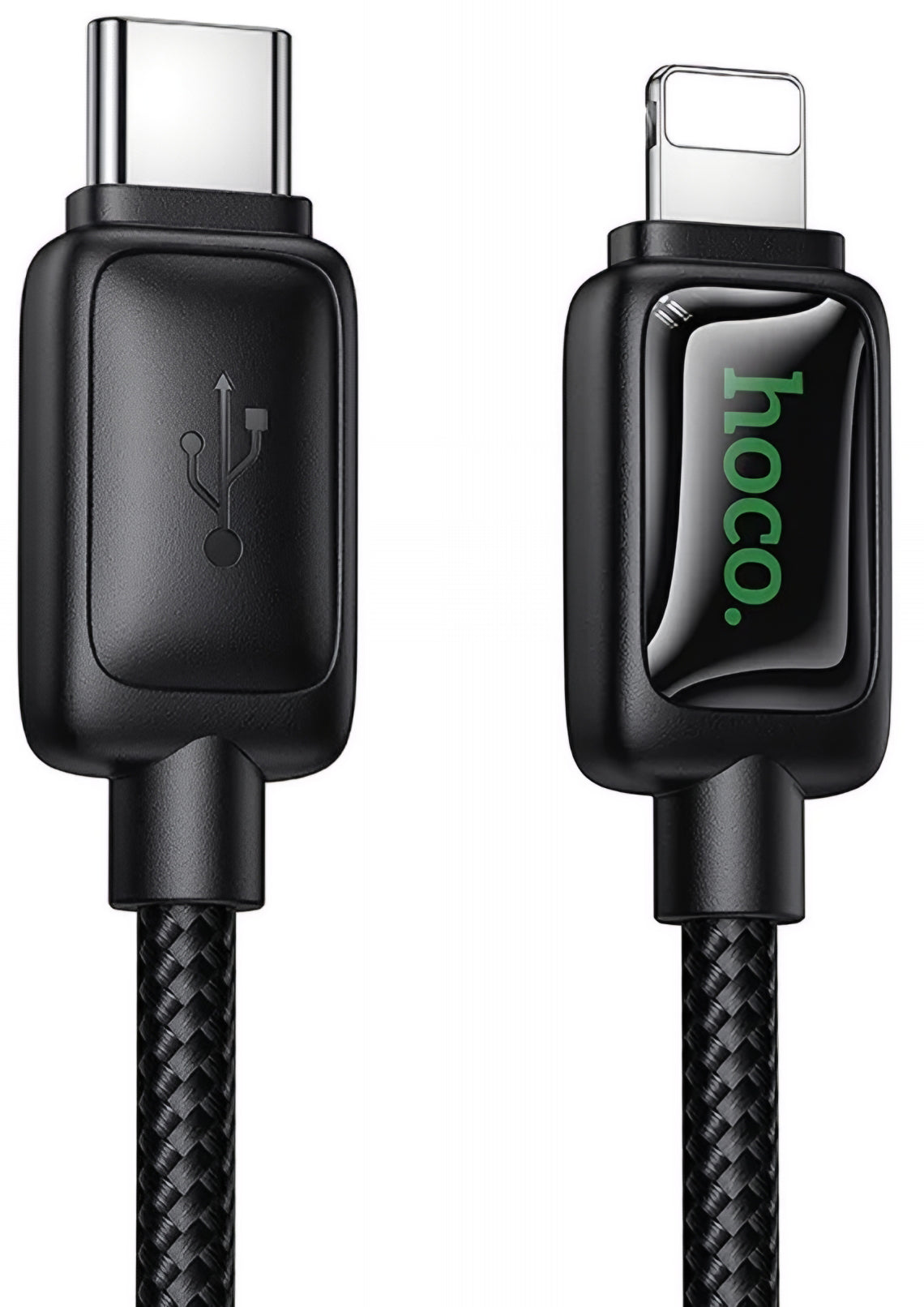 USB-C - Lightning HOCO U146 -data- ja latauskaapeli, 30W, 1.2m, Musta