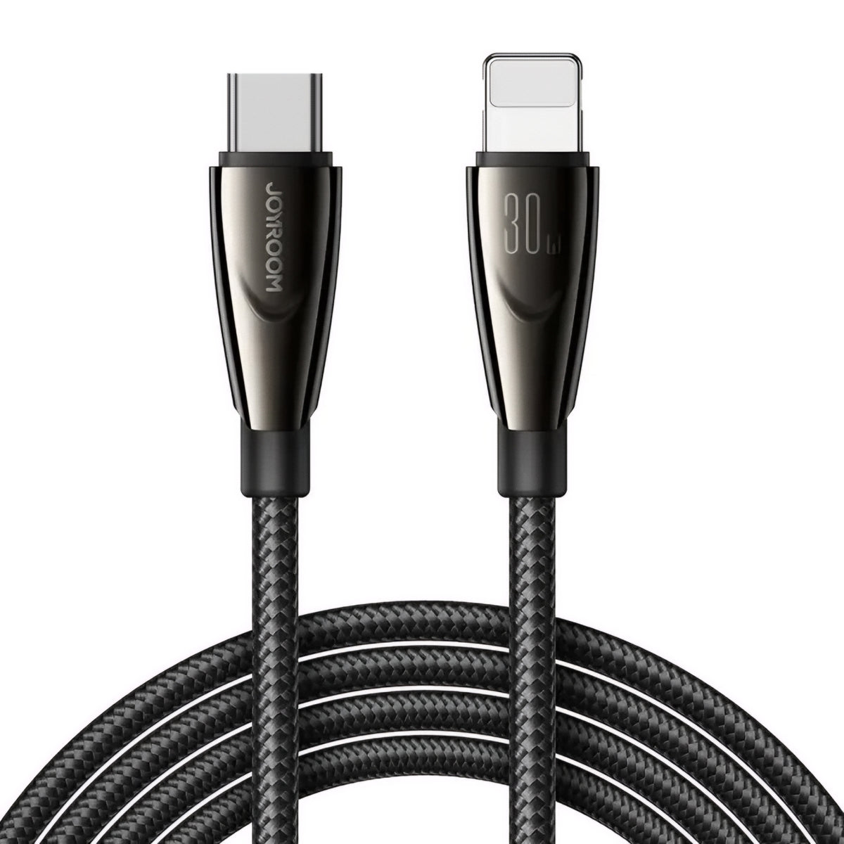 USB-C - Lightning Joyroom S-A31 -data- ja latauskaapeli, 30W, 1.2m, Musta