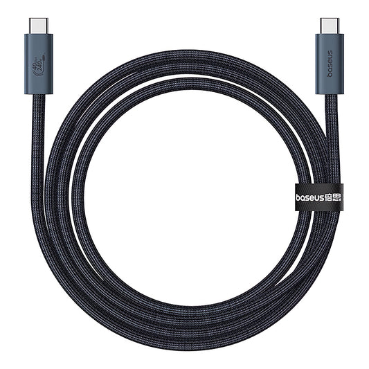 USB-C - USB-C Baseus Flash Series II -data- ja latauskaapeli, 240W, 1m, Musta P10311803111-00