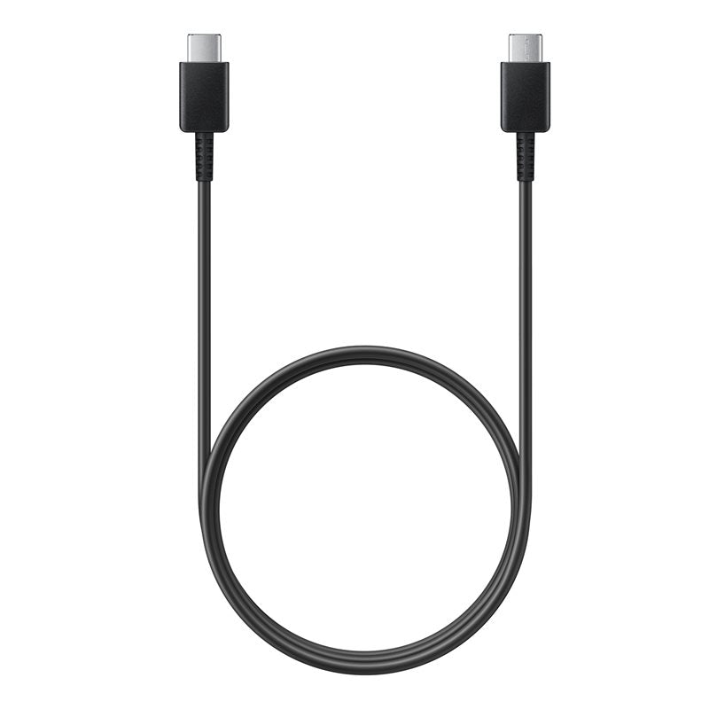 USB-C - USB-C Samsung EP-DA705 -tietojen siirto- ja latauskaapeli, 25W, 1m, musta EP-DA705BBEGWW