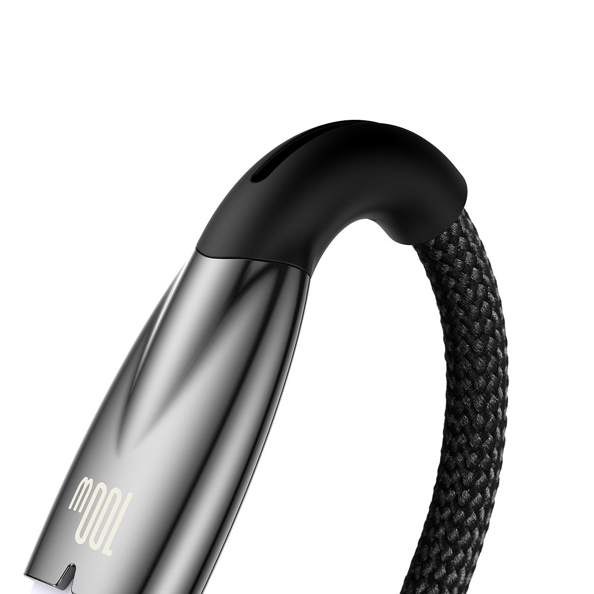USB-A - USB-C Baseus Glimmer -sarjan data- ja latauskaapeli, 100W, 2m, musta CADH000501 CADH000501 CADH000501